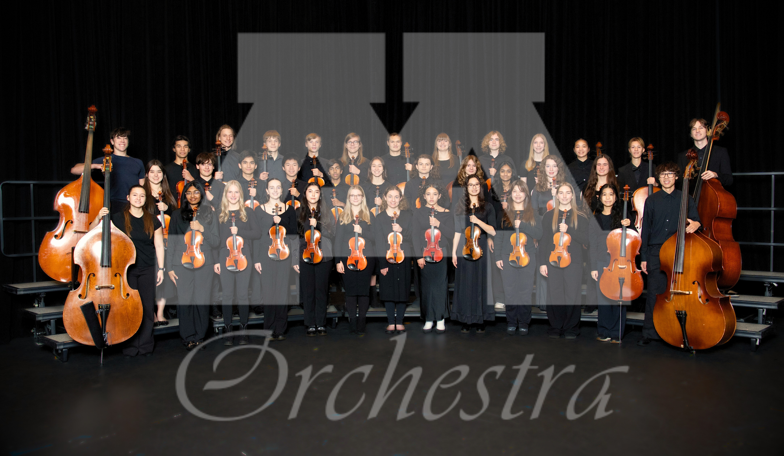'25-'26 Chamber (Riser) Orchestra Photo - Digital Only