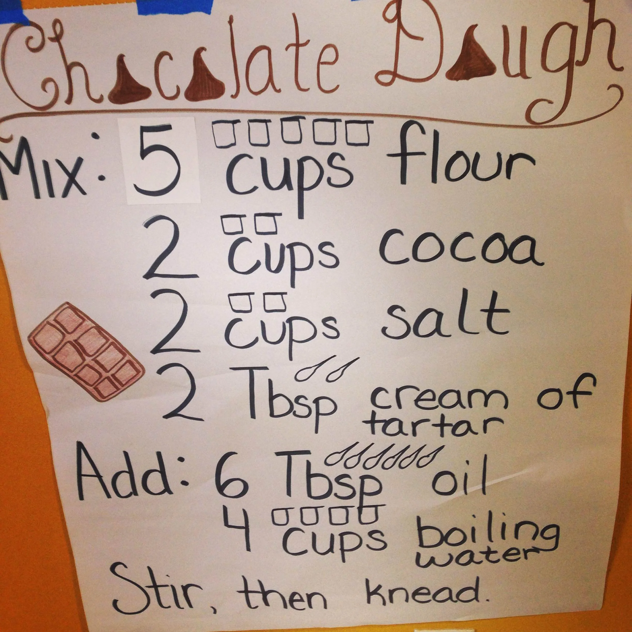 Make playdough at home!