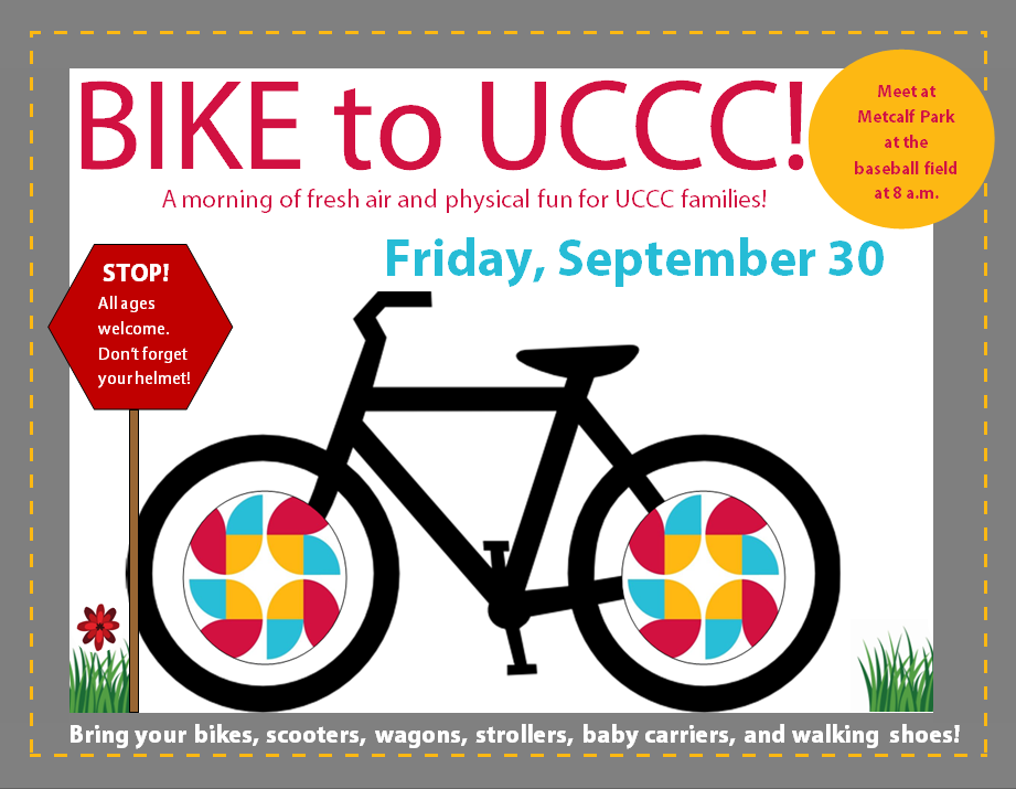 Bike to UCCC Sept. 30 