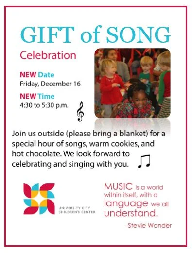 Gift of Song Dec. 16 