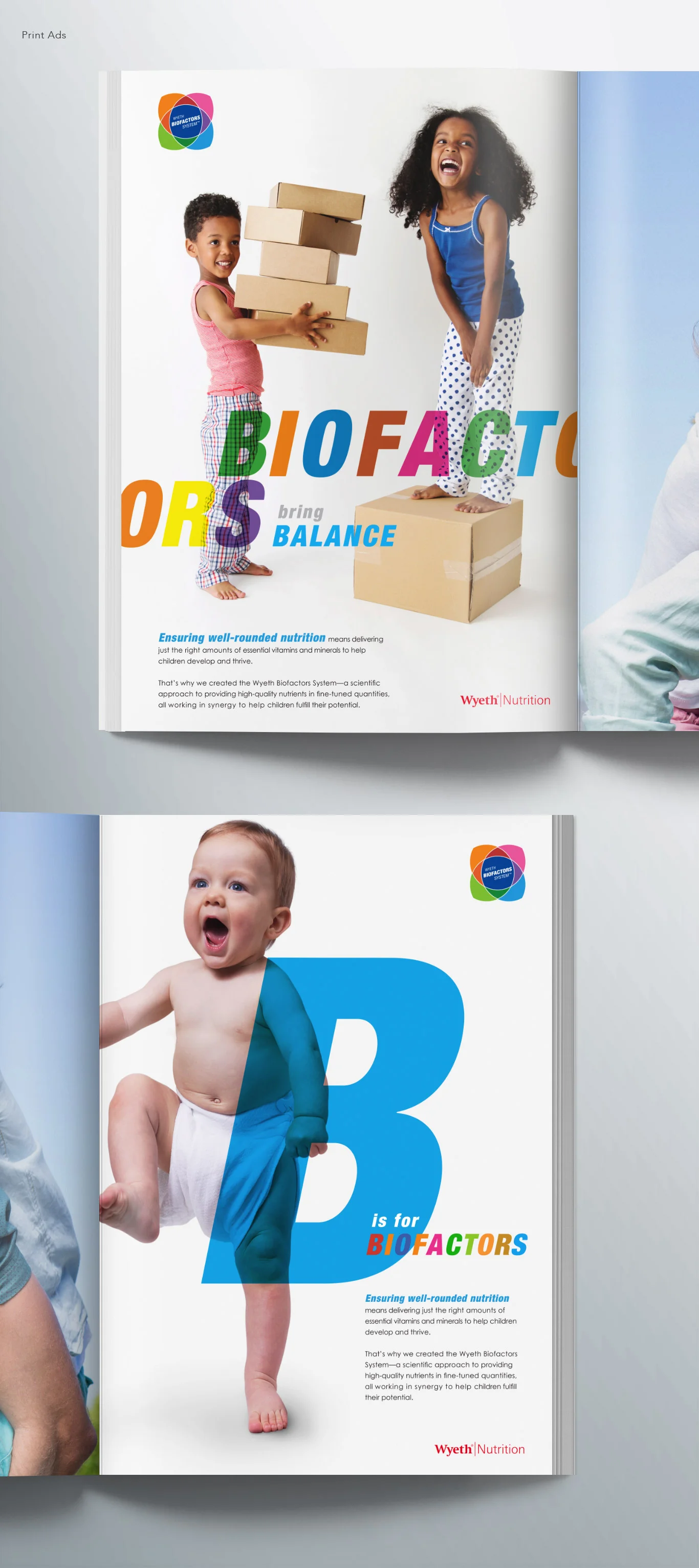Wyeth Biofactors Logo Design & Campaign — h.t. nguyen