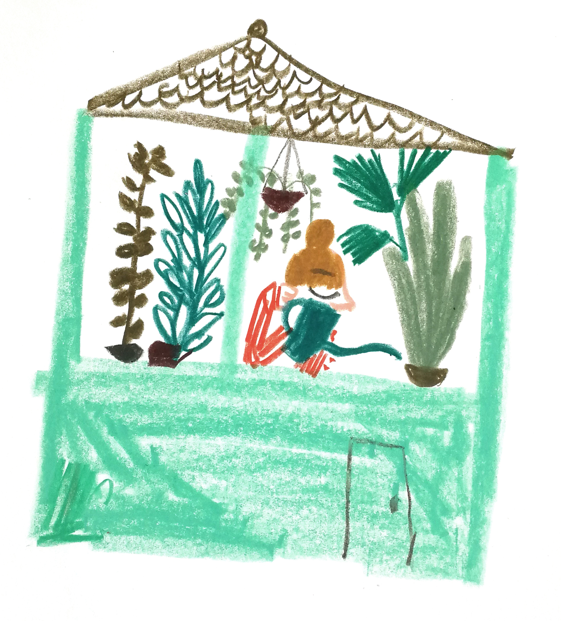Angelika's garden. Unpublished personal work.