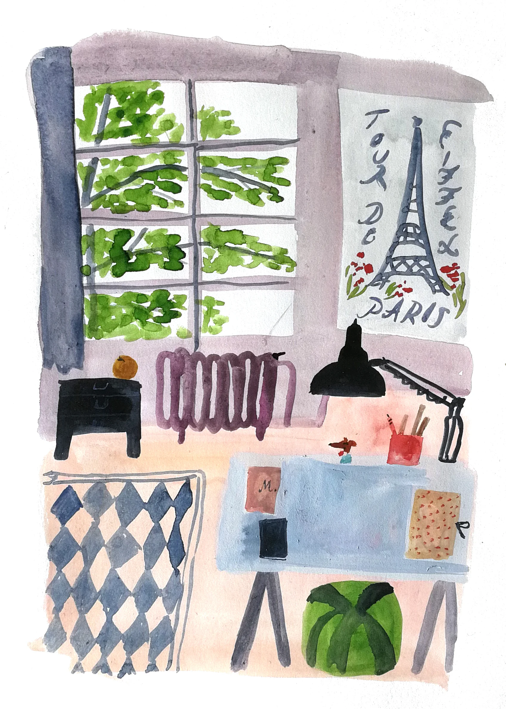 My room. Unpublished personal work.