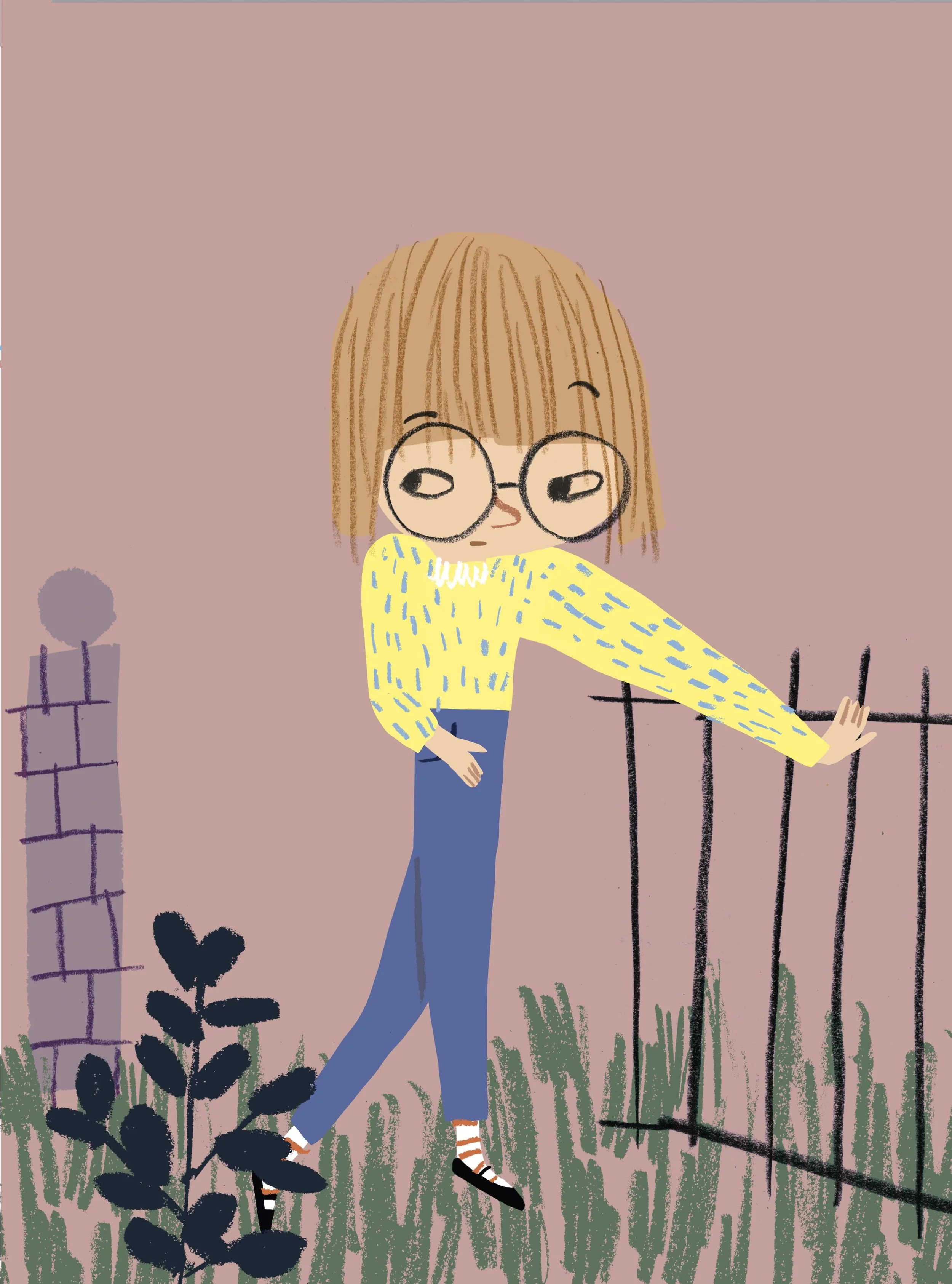 Kaja wishes for a friendship in Tove Pierrou's HONUNGSMJÖLK FÖR TRE (Natur&Kultur 2016).