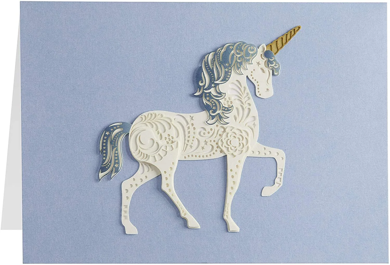 Laser Cut Unicorn Birthday Card — Homestyle