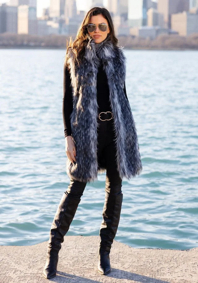 Fabulous Furs Smokey Fox Stroller Vest — Homestyle