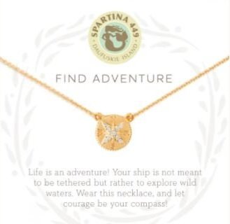 Spartina Gold Always/Cardinal Necklace – Something Different Shopping
