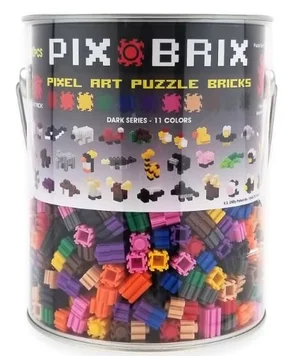 Pix Brix Dark Series Pixel Puzzle Bricks — Homestyle