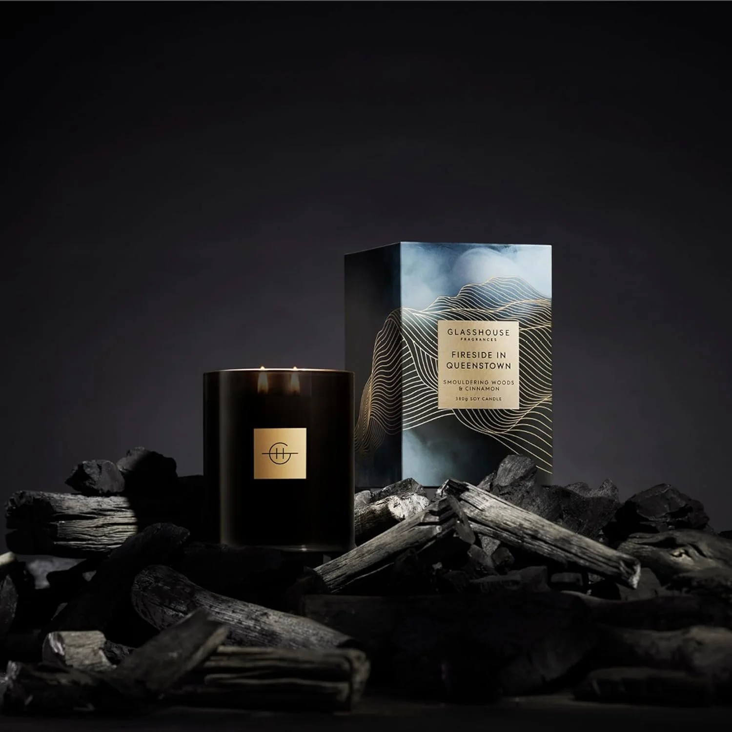 Glasshouse Frangrances Fireside In Queenstown Candle — Homestyle
