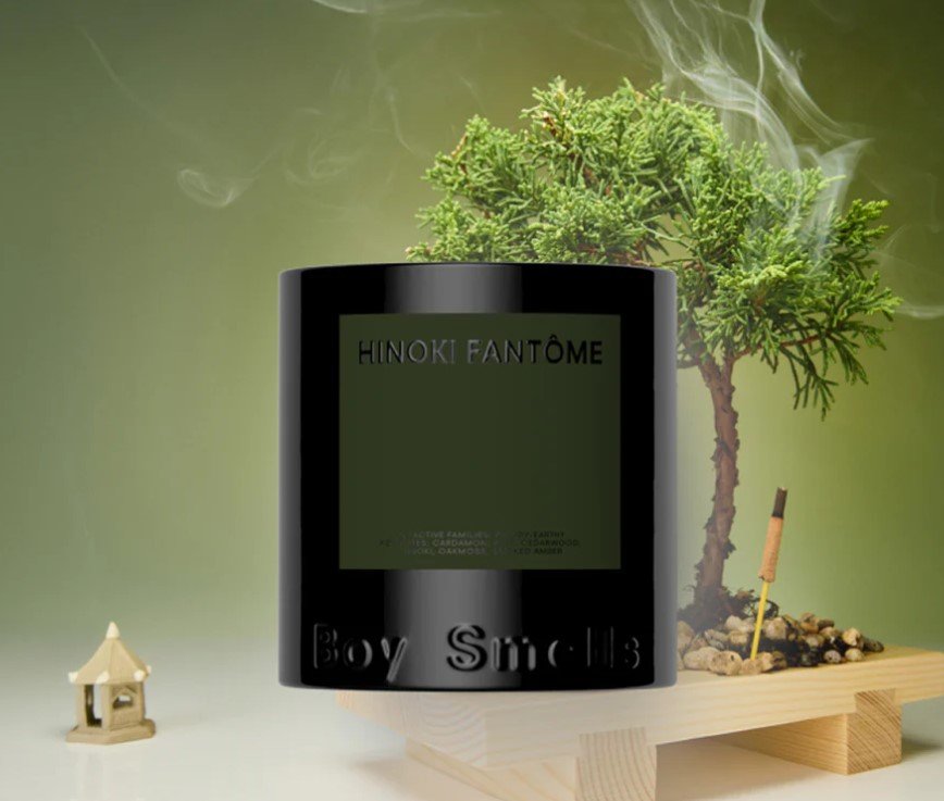 Boy Smells Hinoki Fantome Candle  Homestyle