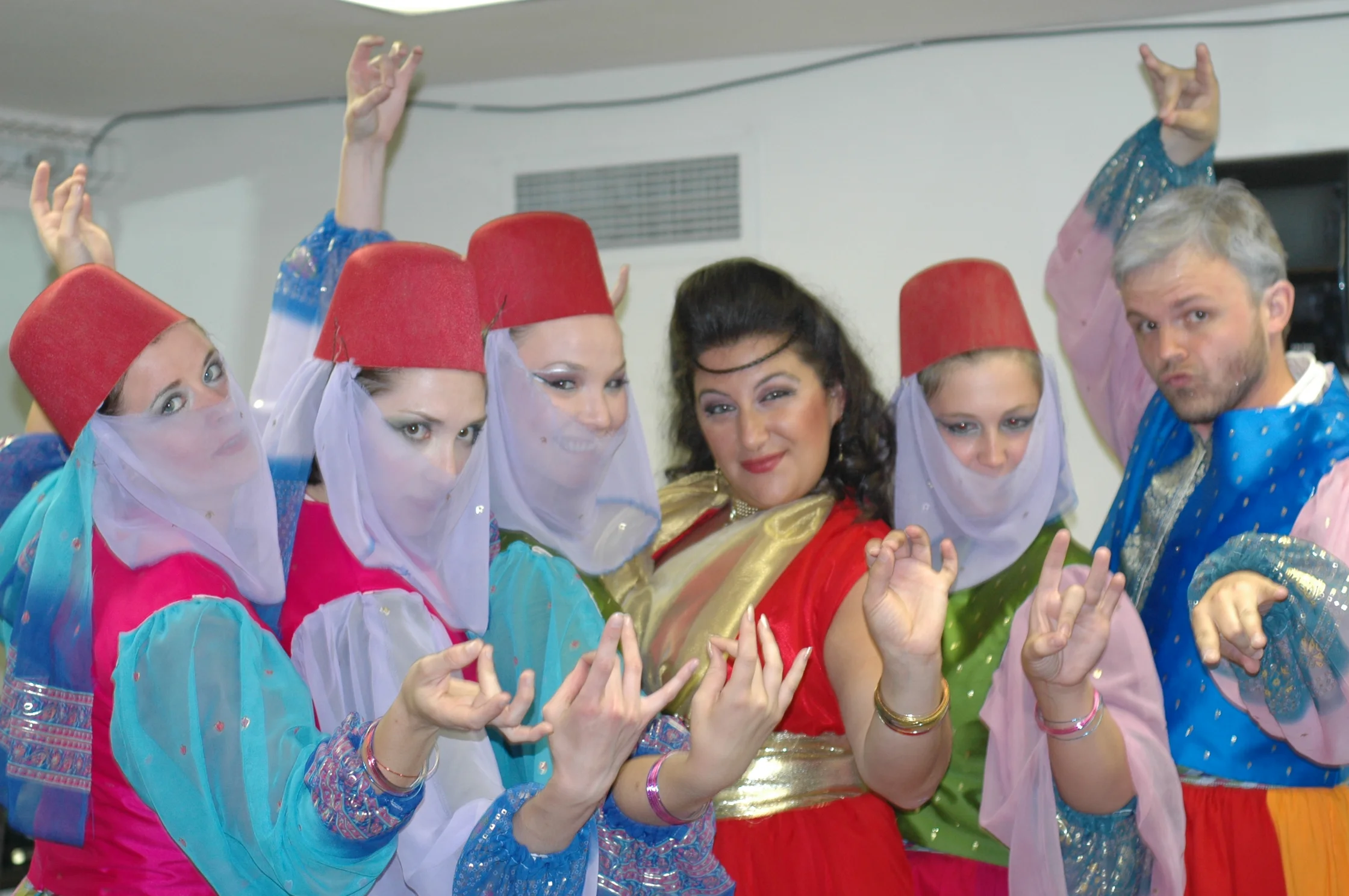 ​Backstage in Aspen during The Ghosts of Versailles