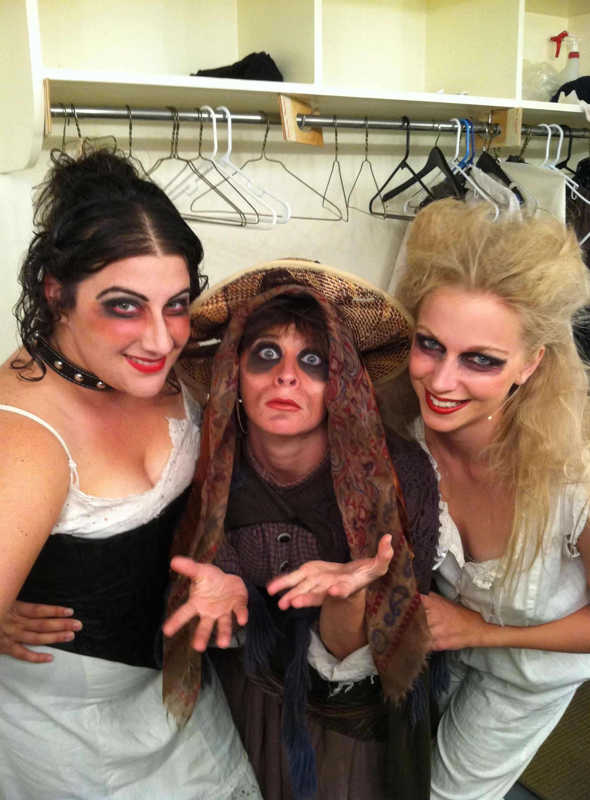 ​Backstage at Sweeney Todd in Aspen