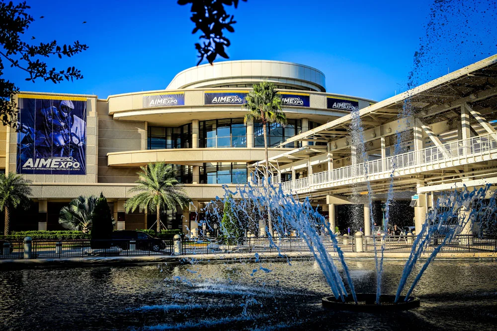 The inaugural AIMExpo was held inside Orlando, Florida's Orange County Convention Center. 