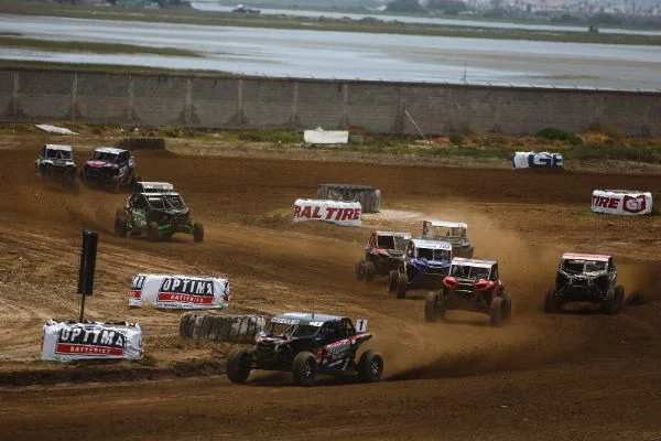 Corry Weller (1) raced to her third straight Turbo UTV win Courtesy Lucas Oil Off Road Racing Series