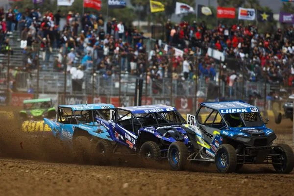 Heger (1) worked his way into the Production UTV lead and raced to victory Courtesy Lucas Oil Off Road Racing Series