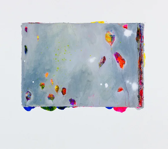  What’s true? acrylic on watercolour paper 34 x 36 cm 