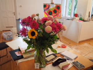 a gift of flowers