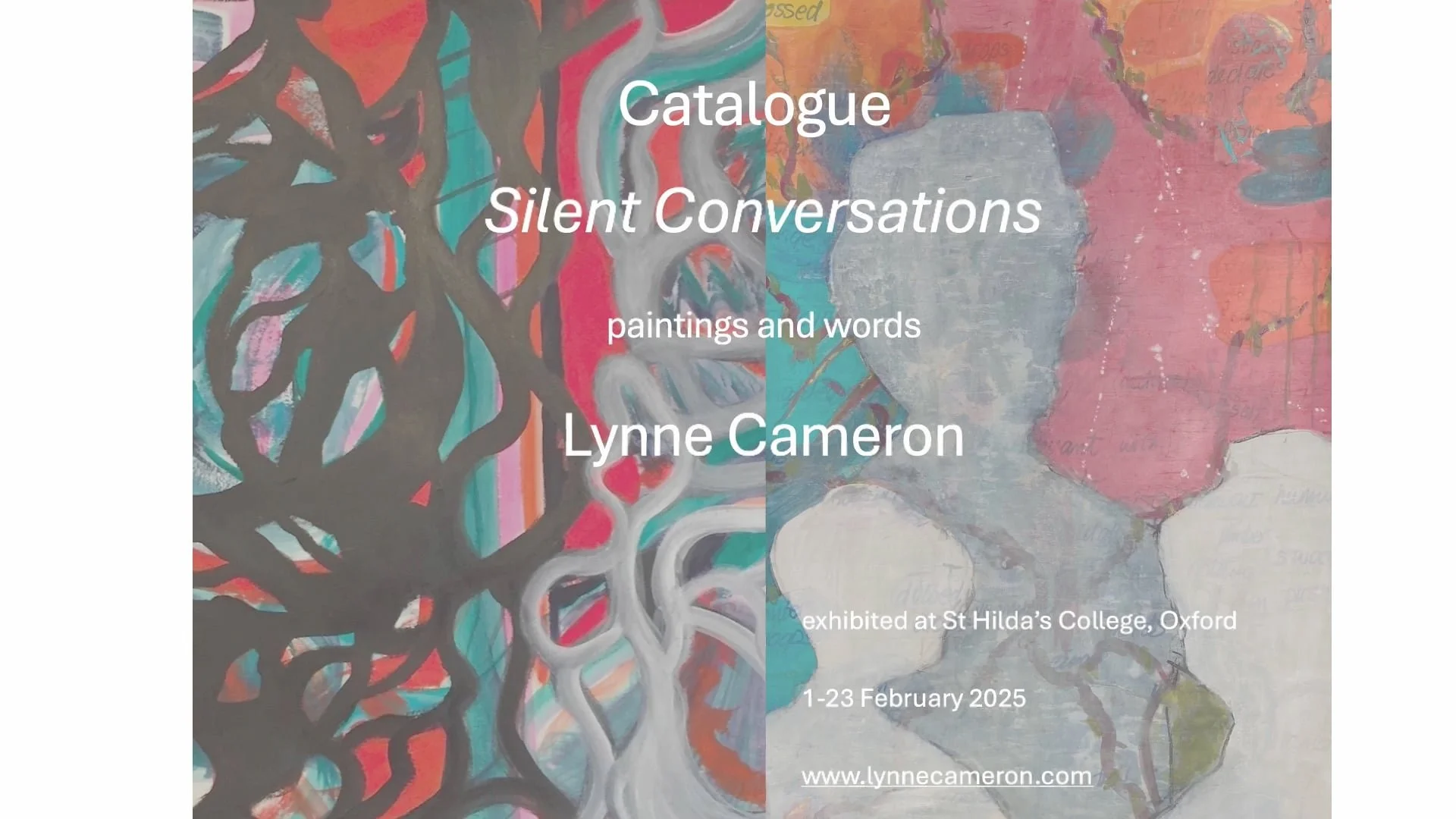 Silent Conversations exhibition, 1-23 February 2025