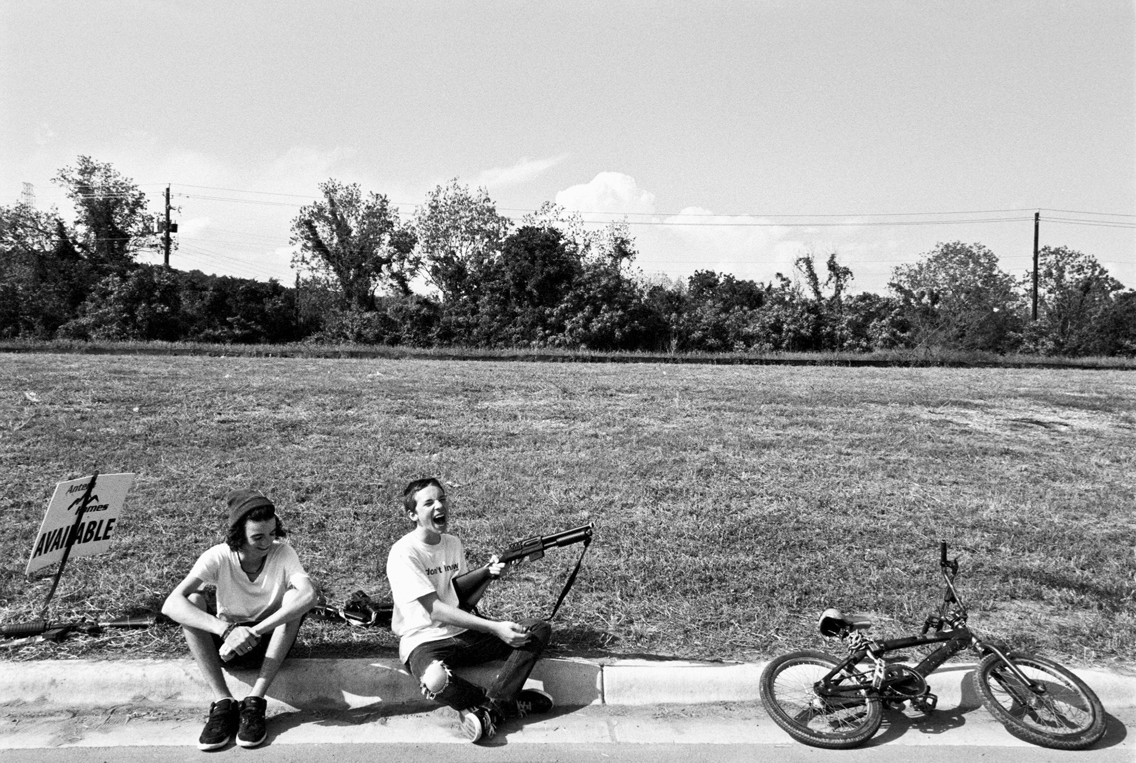  Behind the scenes of "Scenes From the Suburbs," by Spike Jonze and Arcade Fire, Austin, Texas, April, 2010. 