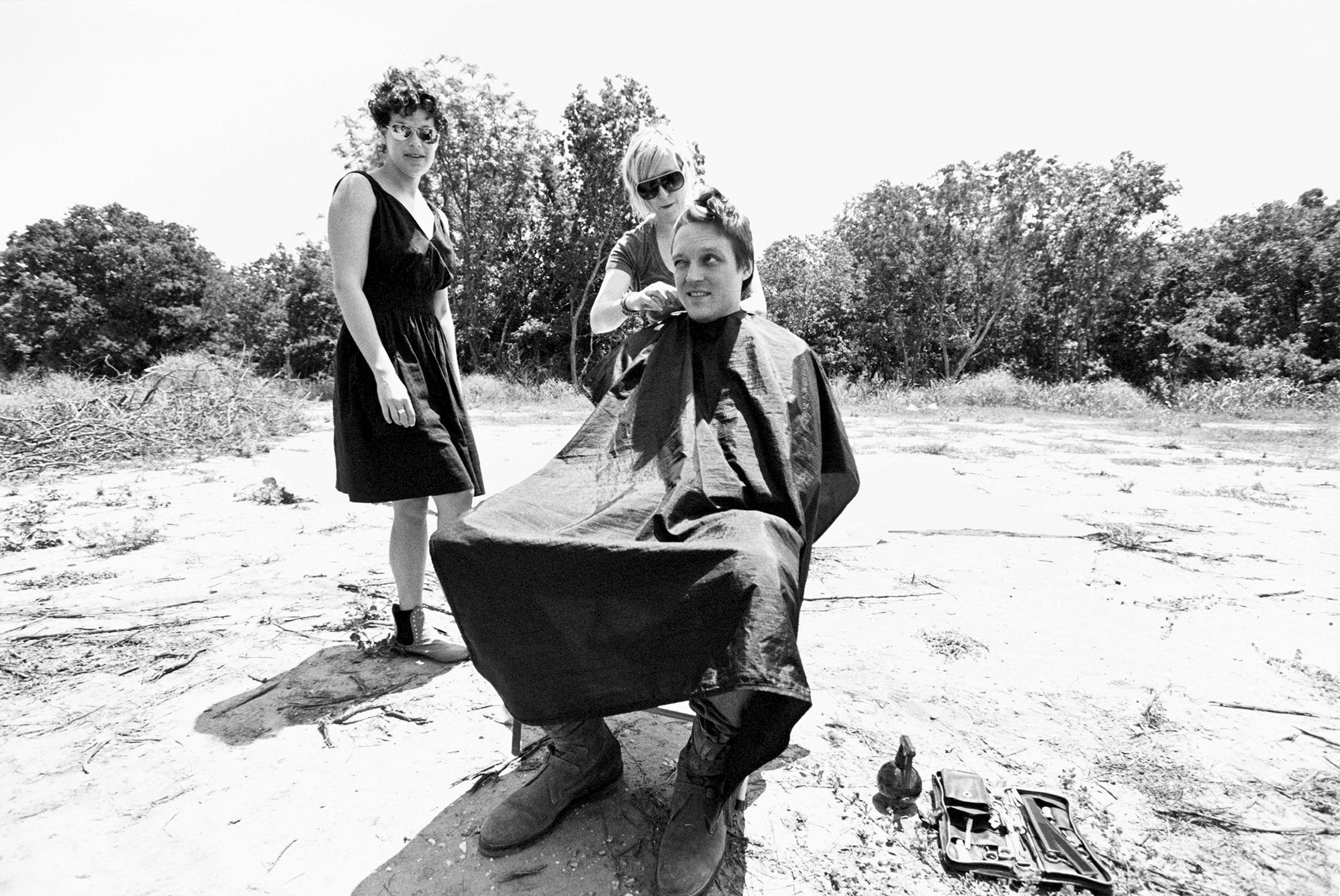  Behind the scenes of "Scenes From the Suburbs," by Spike Jonze and Arcade Fire, Austin, Texas, April, 2010. 