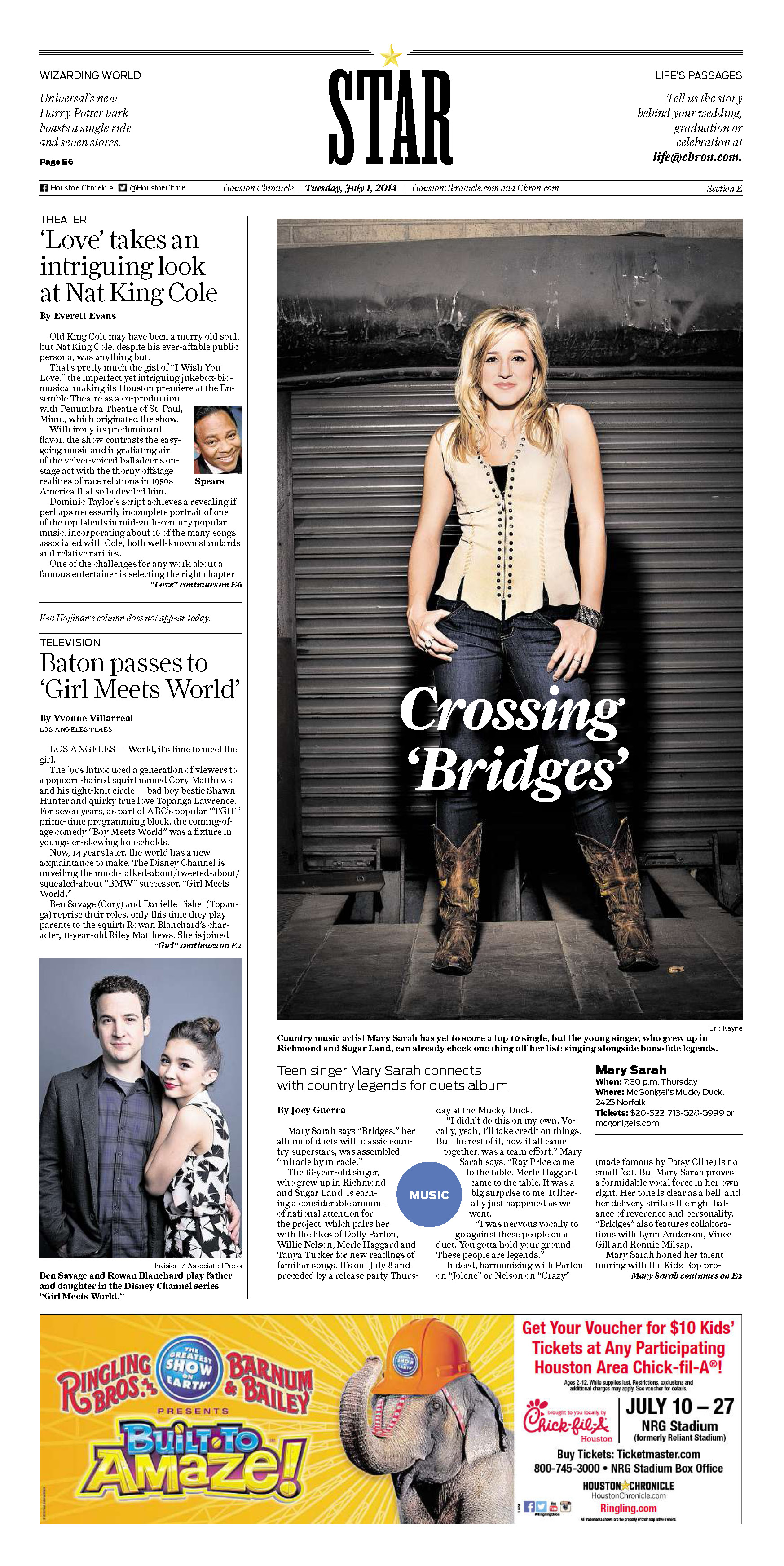 Tear sheet