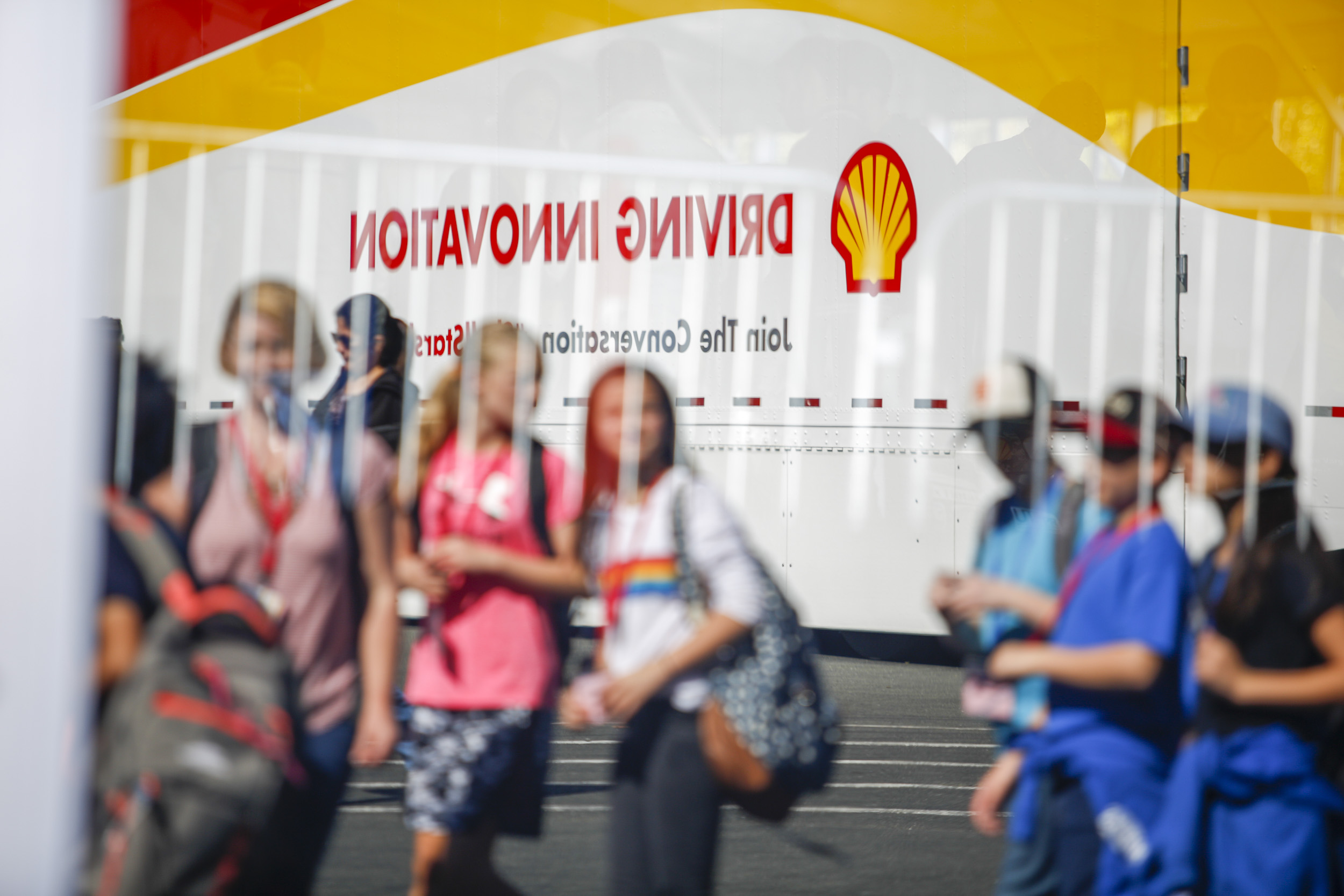  Participants take in the experience during day two of Shell Make the Future at Sonoma Raceway, Friday, April 20, 2018 in Sonoma, Calif.&nbsp; 