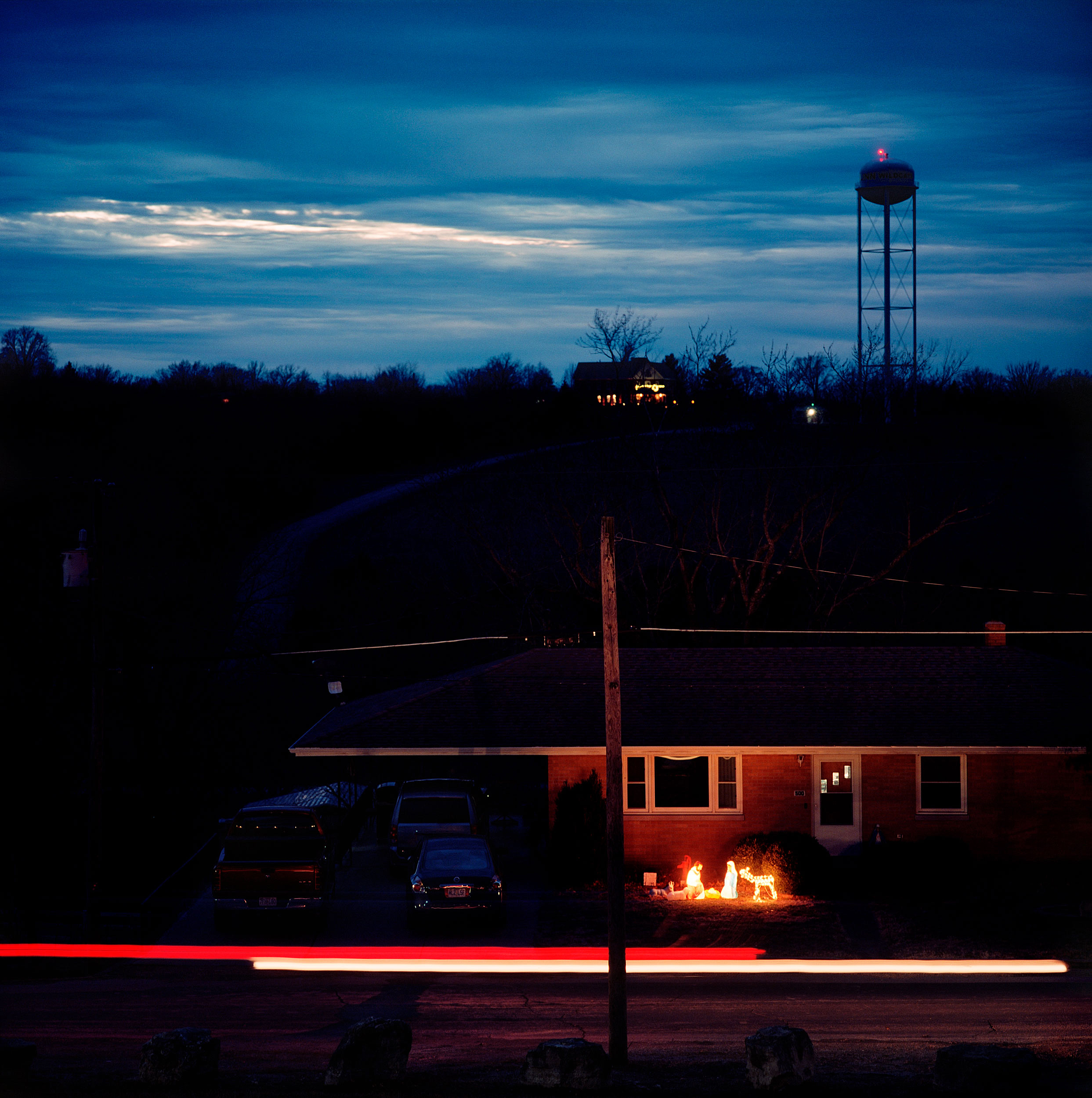Nativity tableaux, Linn, Missouri.
