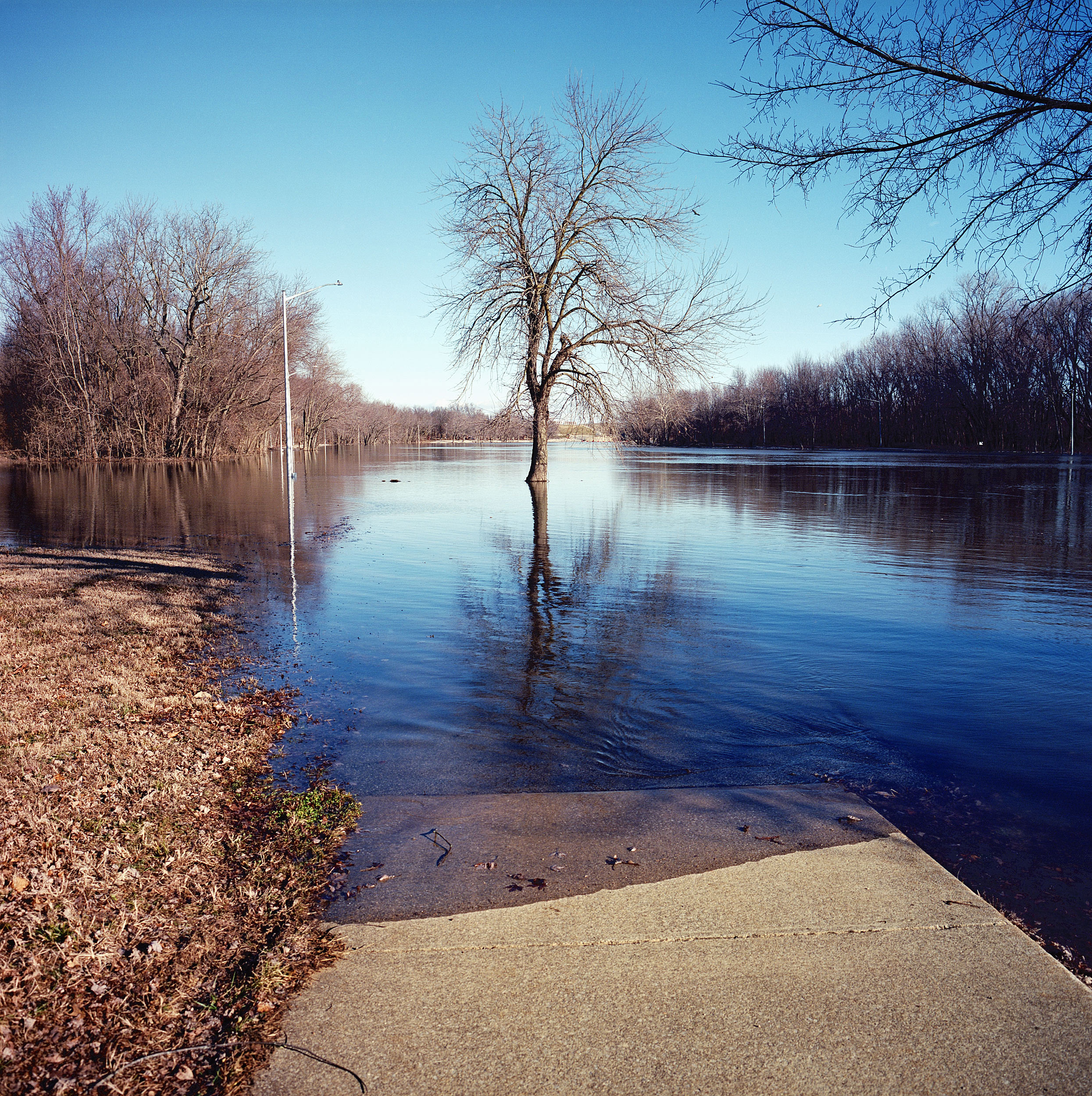 Kaskaskia river, Carlyle, Illinois.