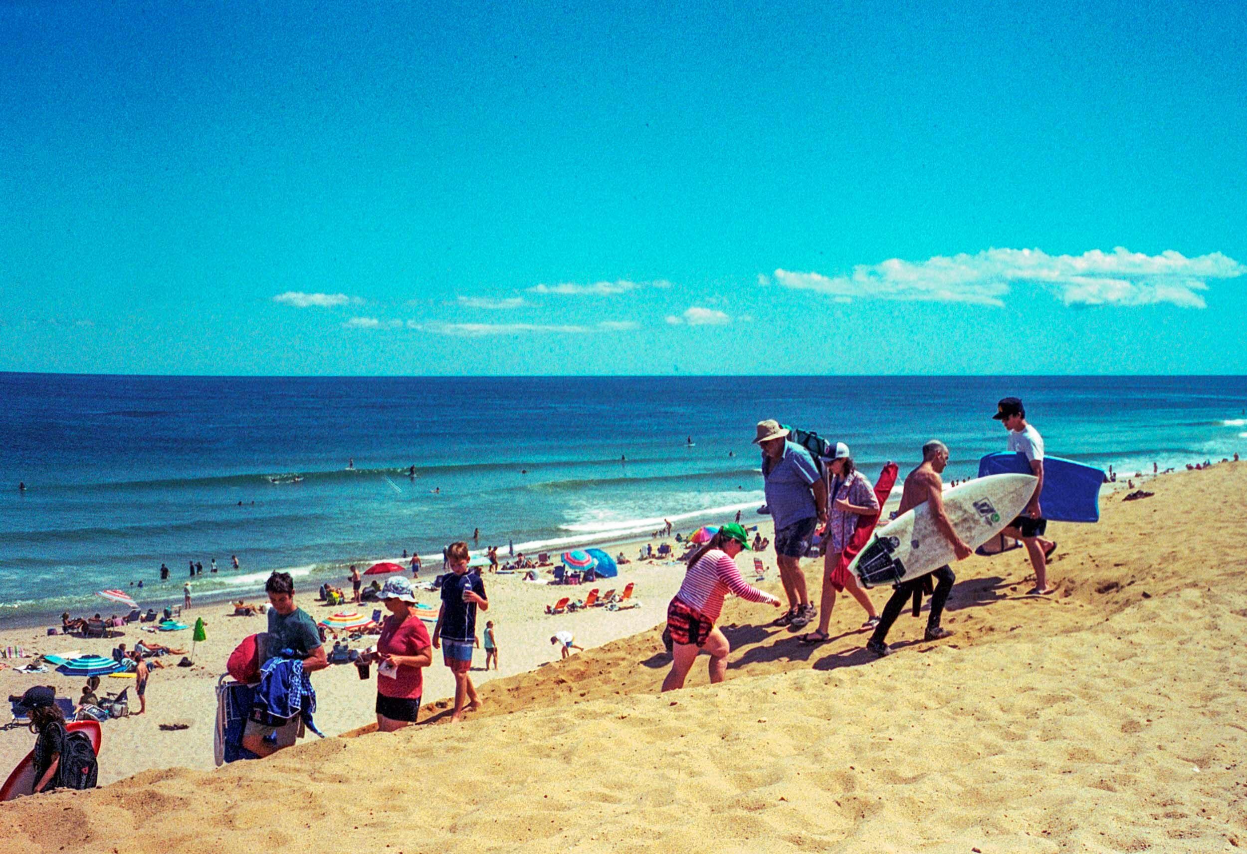 Beachgoers 