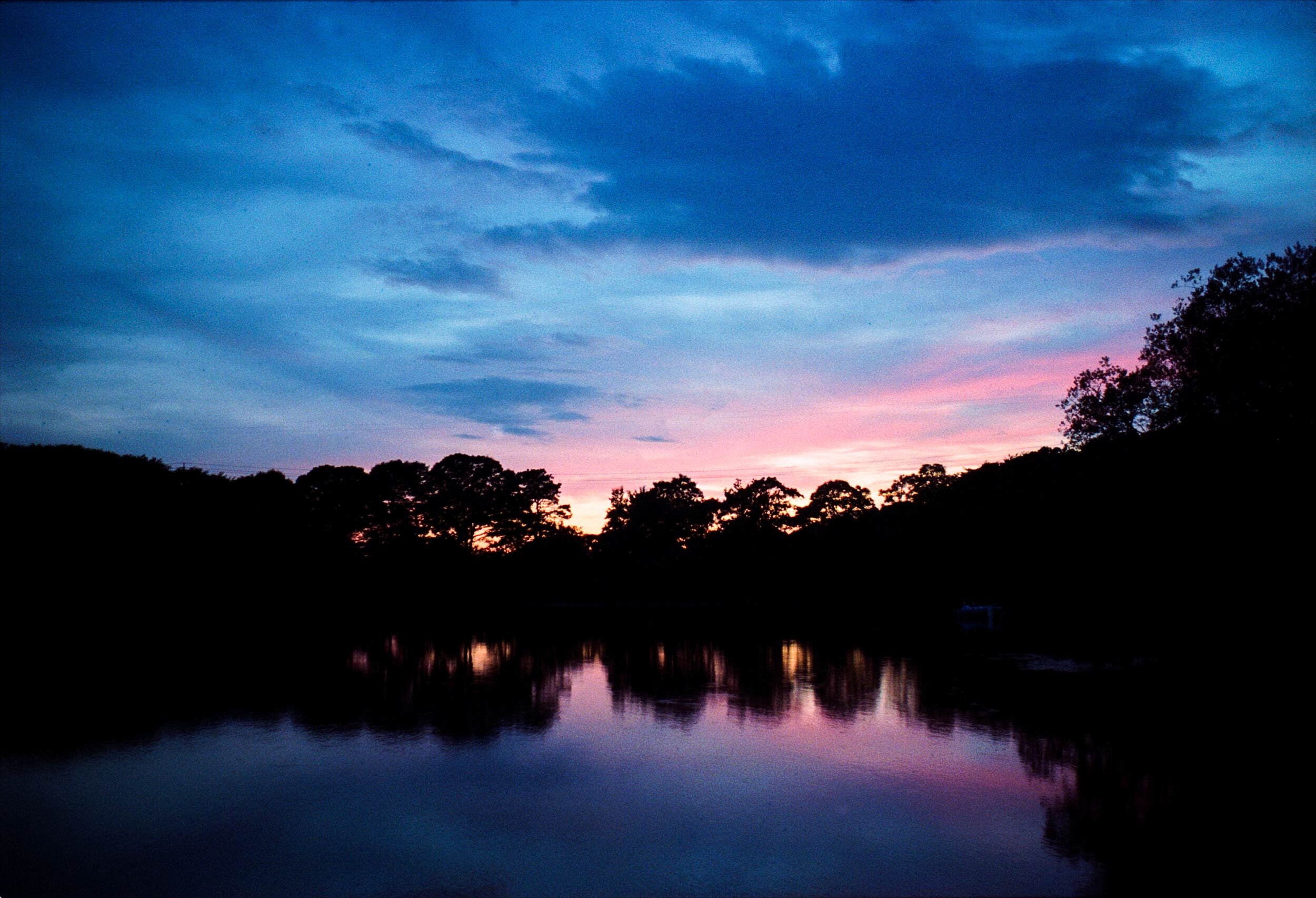 Sunset on Depot Pond