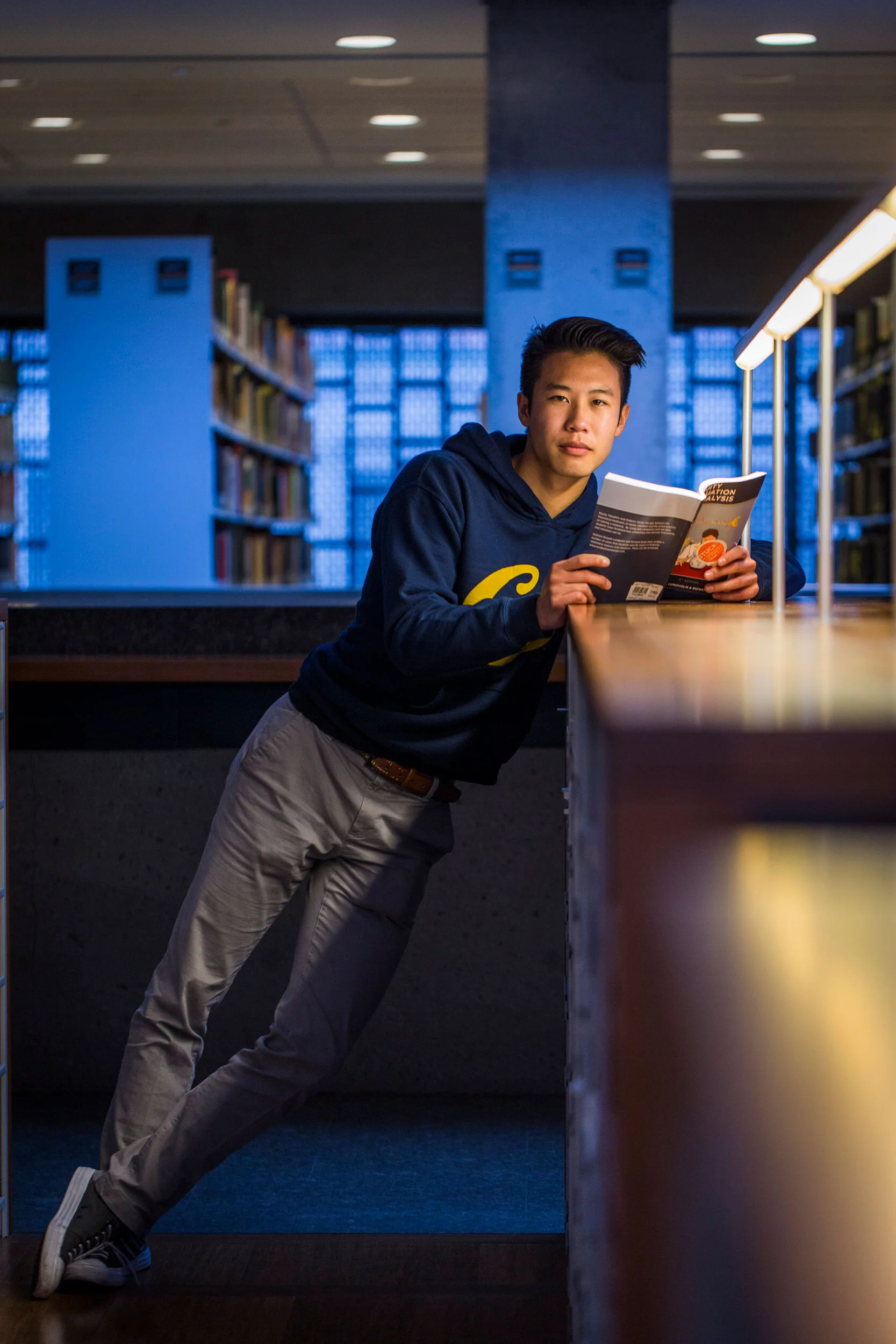 Portrait of UC Berkeley student Aaron T. Chow