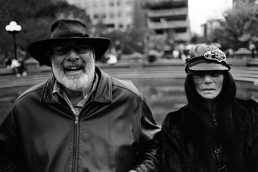 Couple at the Fountain