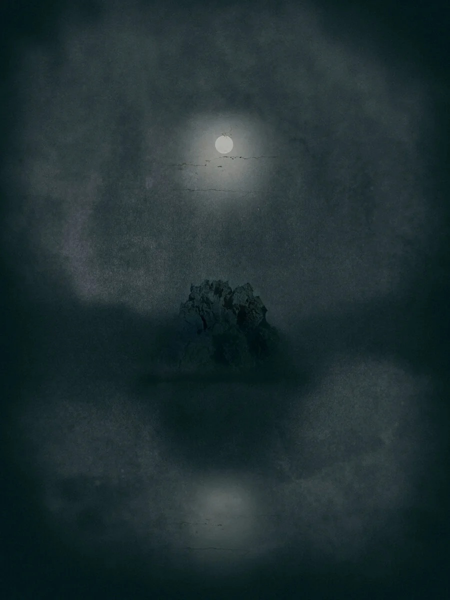 Nocturne I  
Photomontage  
21.5 x 15.5 inches  
2019