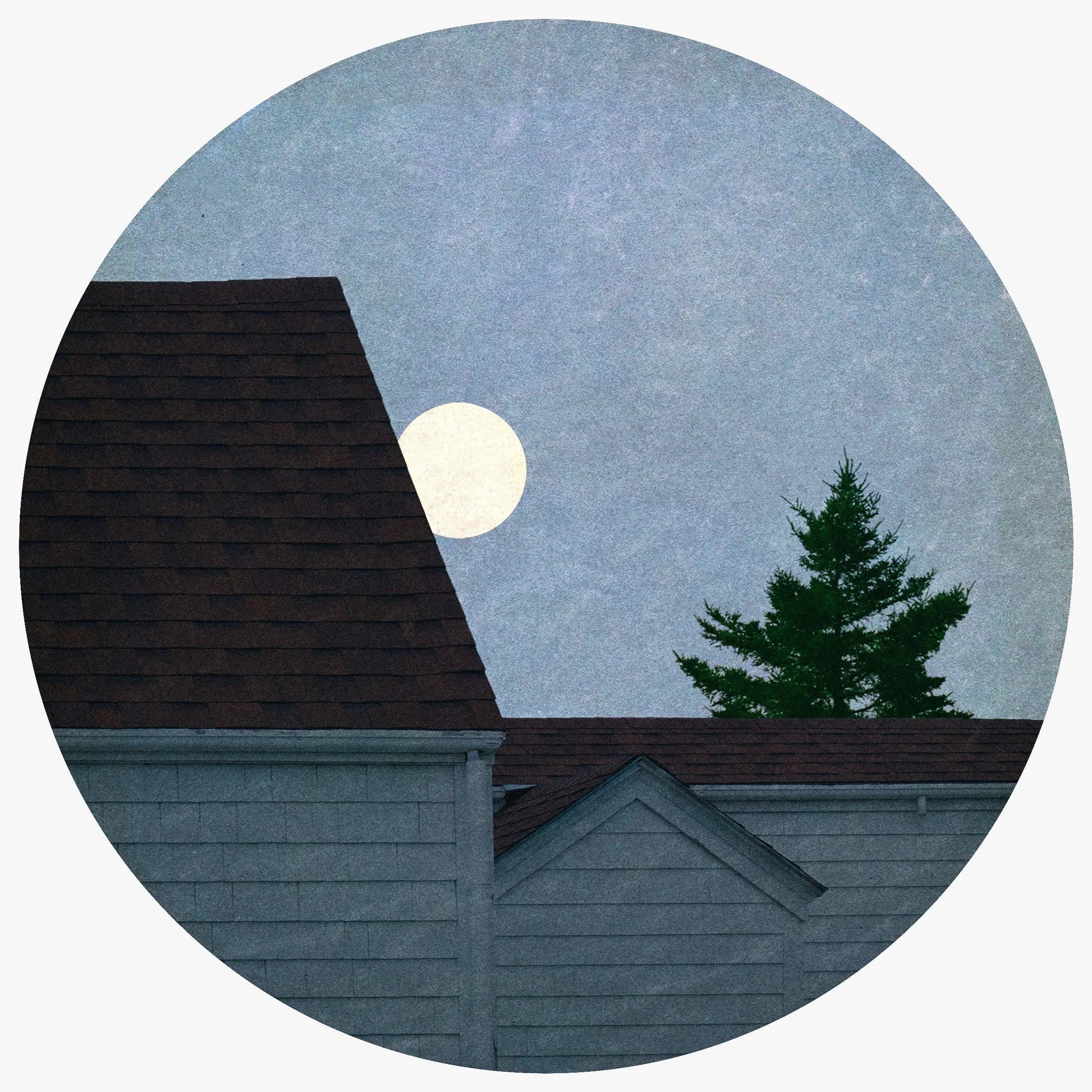Three Gables  
Photomontage  
10 x 10 inches  
2021
