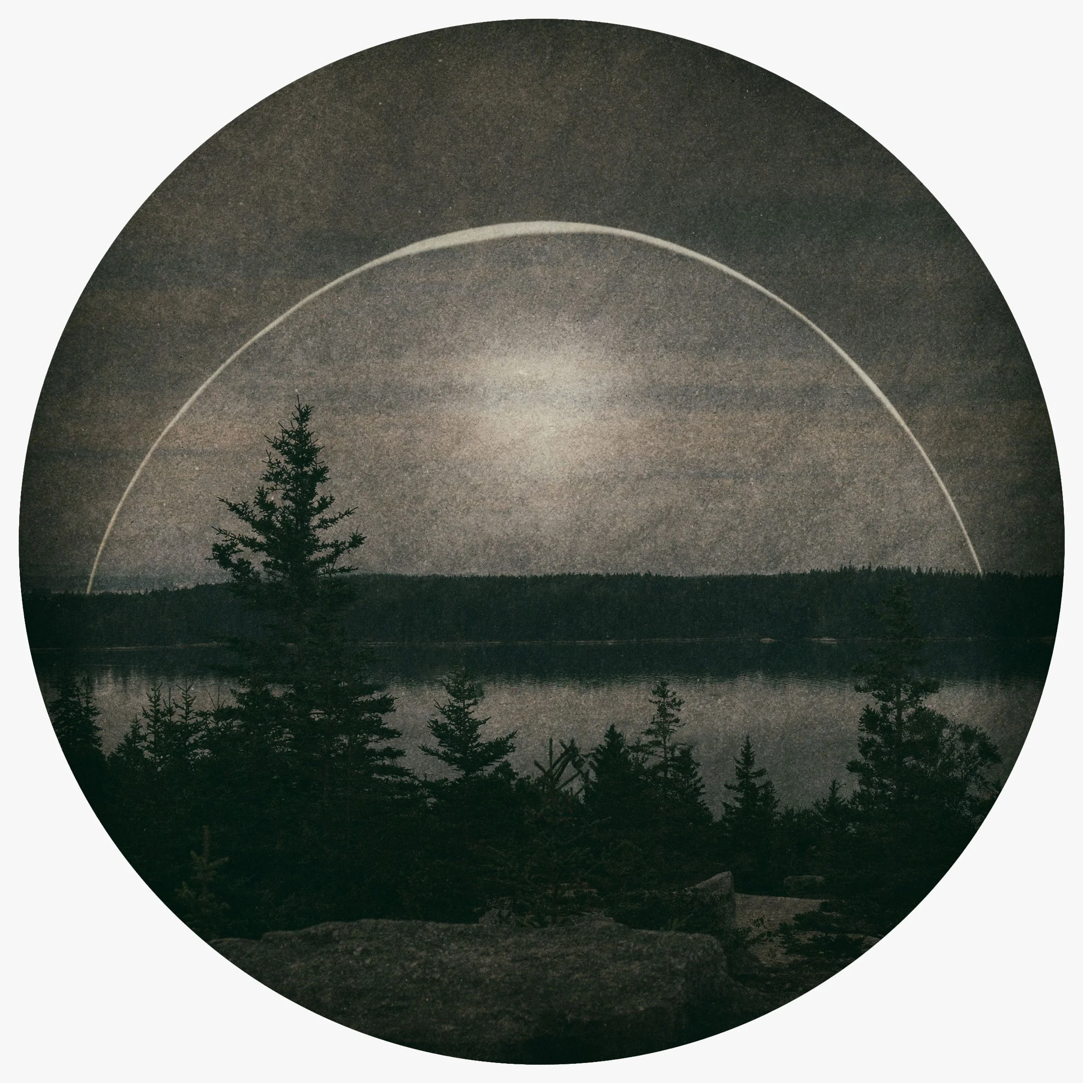 The Cathedral Heights of Morning  
Photomontage  
10 x 10 inches  
2023