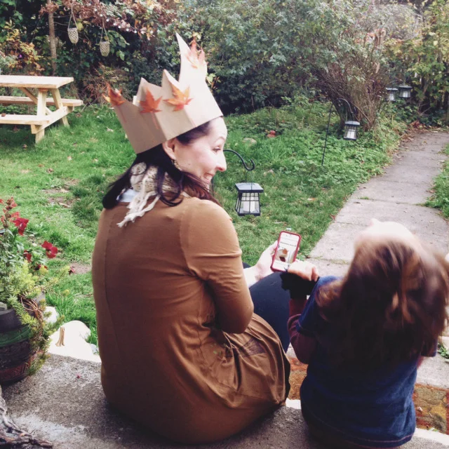 my sis and i had gone on a date for a few hours and when we returned, there was a trail of leaves that led from the kitchen, up the stairs into the bedroom where he was waiting for her to crown her "Leaf Queen".