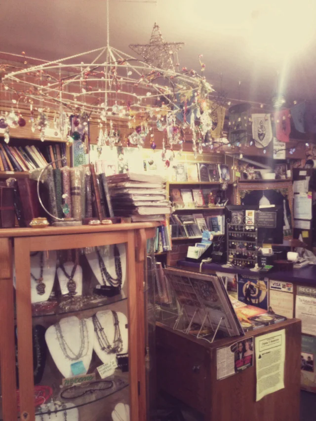One of my favorite places is Avalon at the Market Place...a gorgeous metaphysical shop.