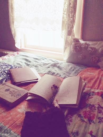 pausing after reading poetry