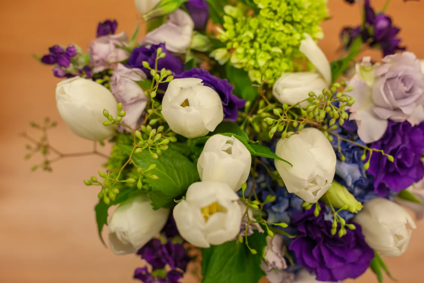 There is not a better of a way to repurpose wedding flowers. 