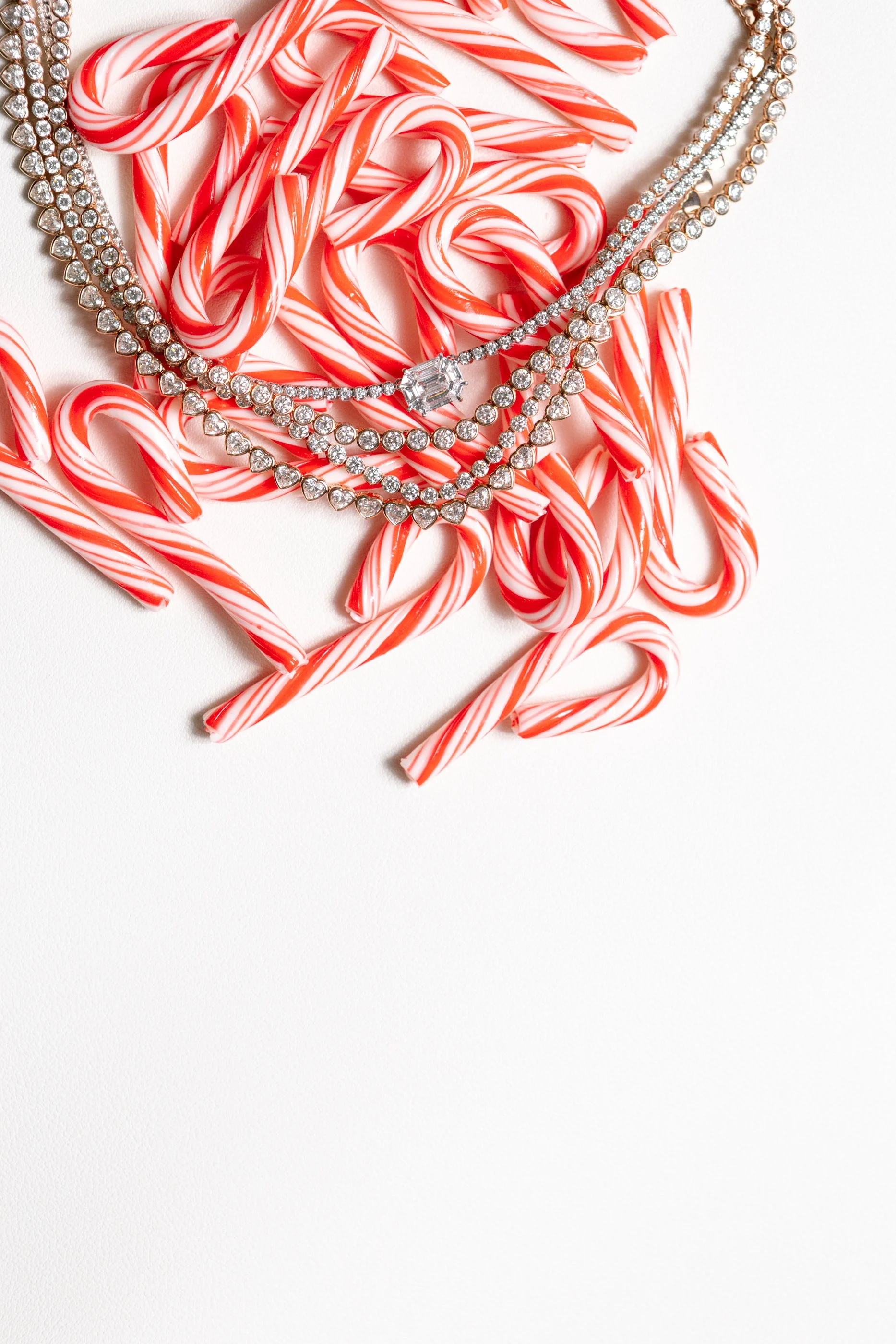 holiday jewelry campaign photography