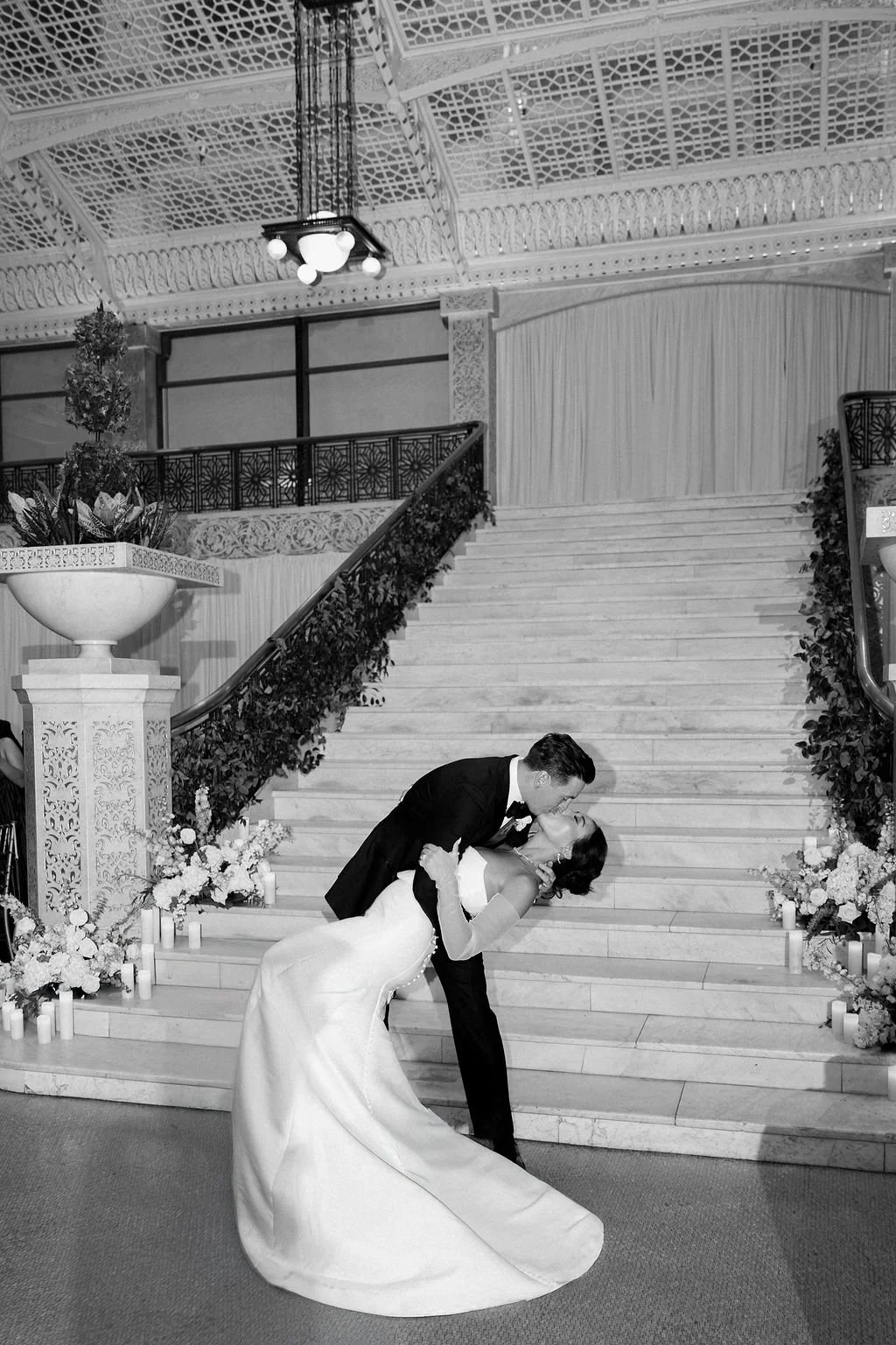 Rookery Building wedding photographer