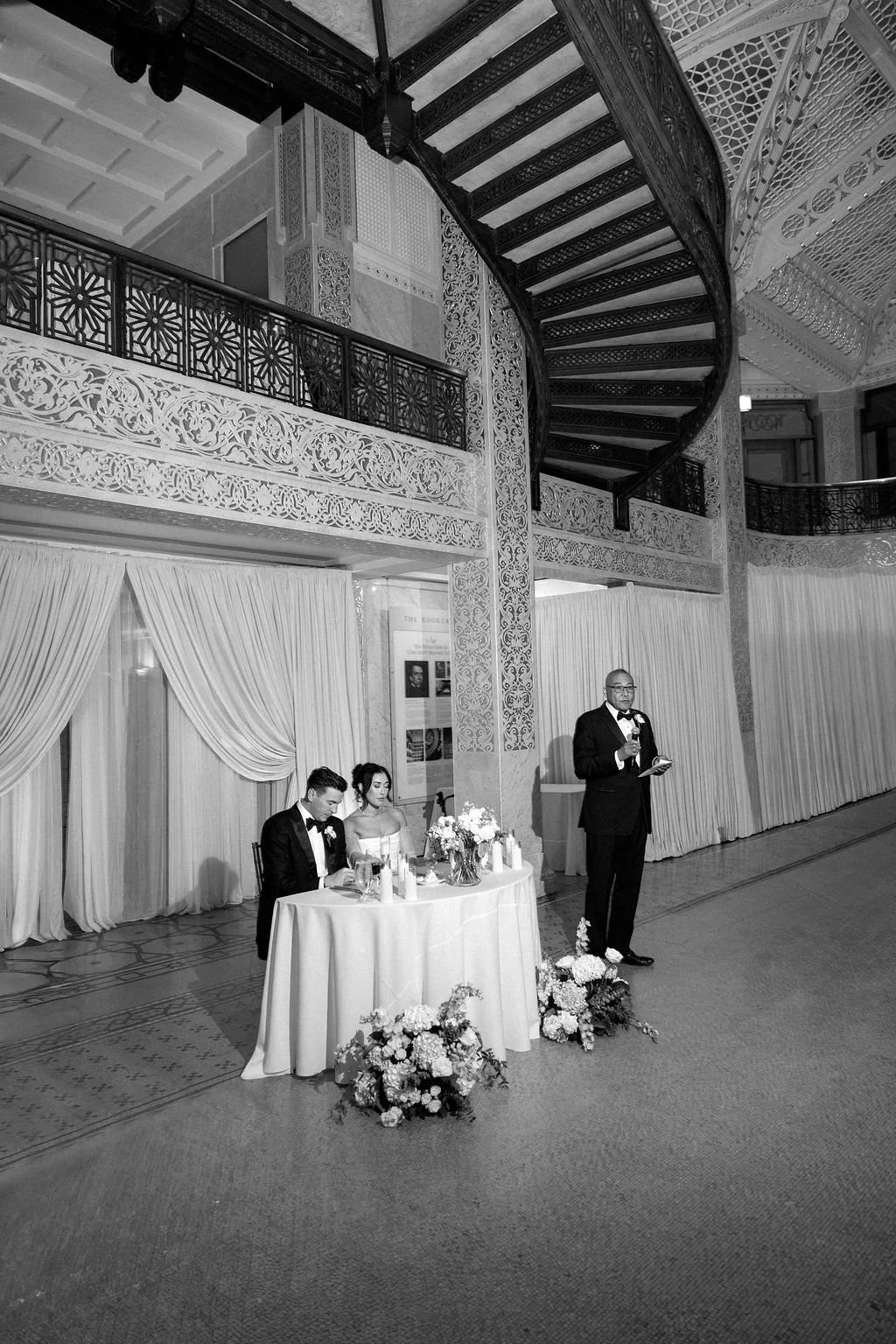 Rookery Building wedding photographer