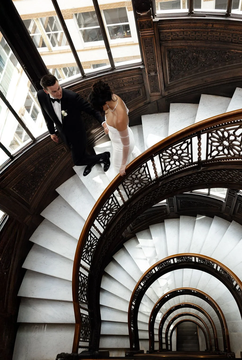 Rookery Building wedding photographer