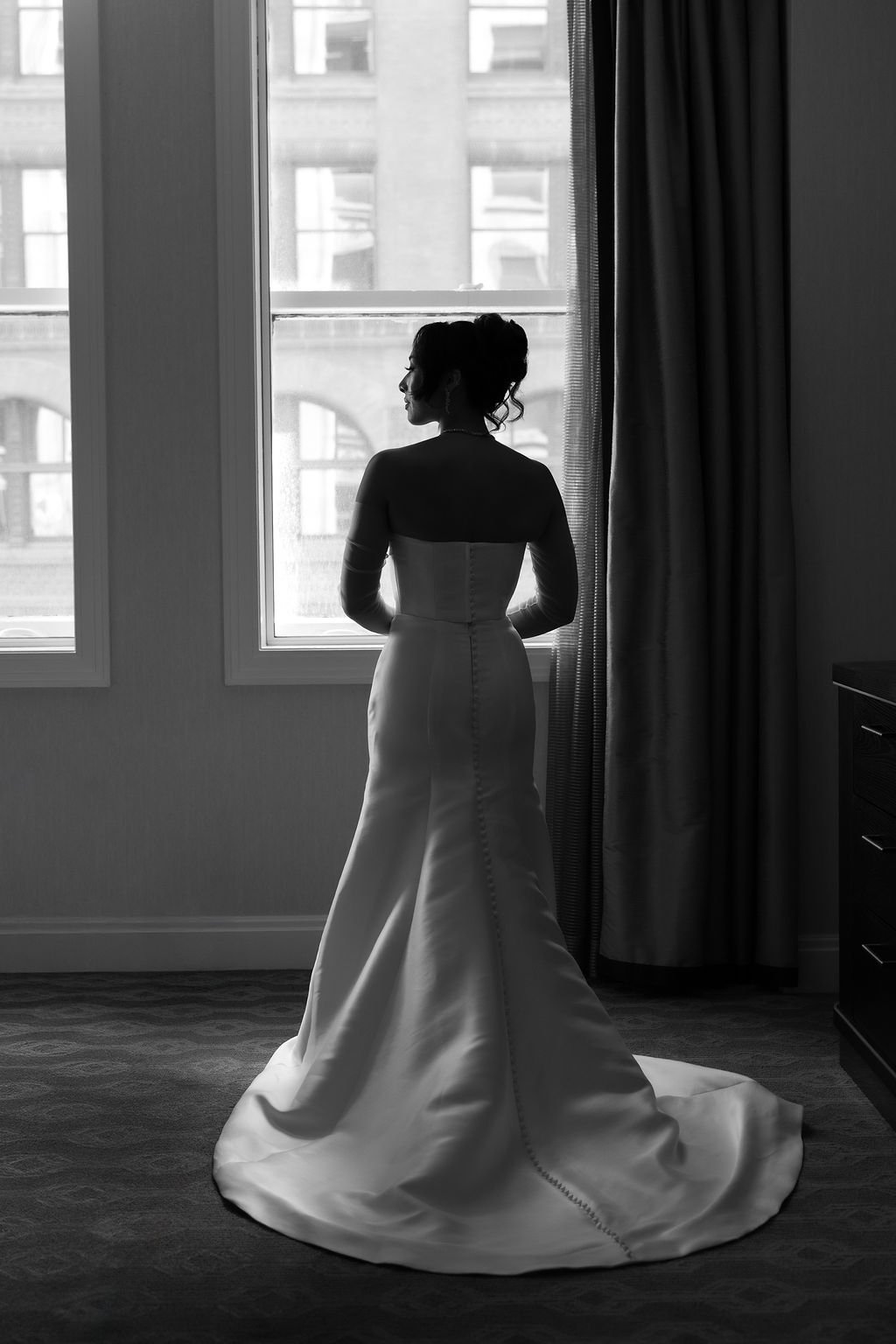 Rookery Building wedding photographer