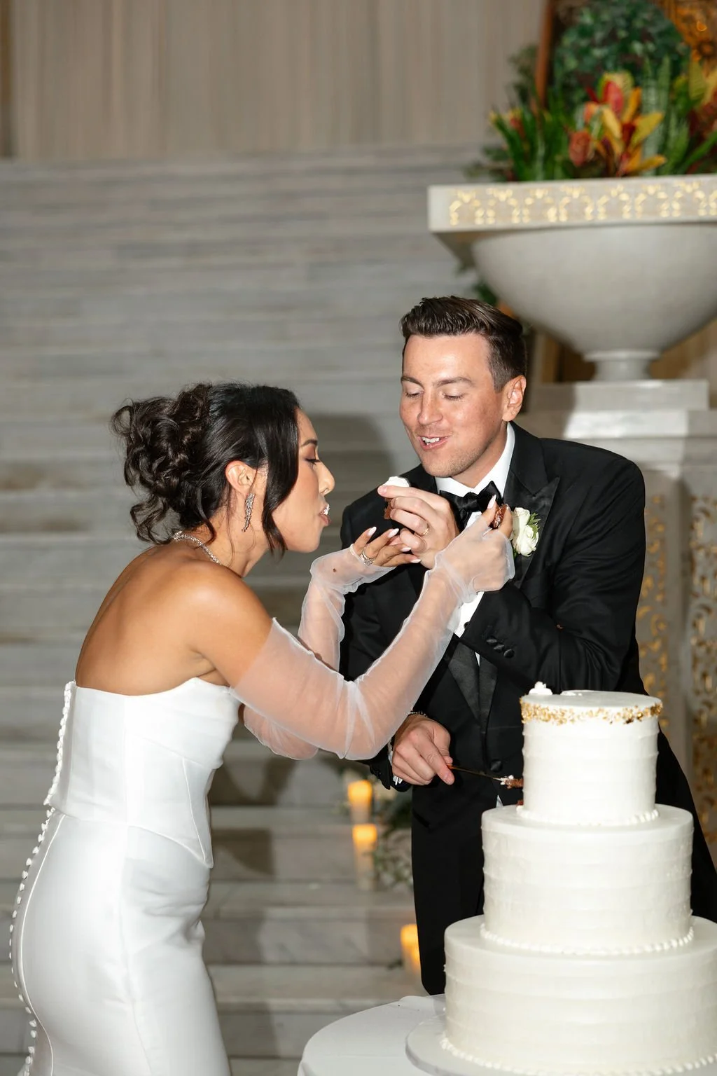 Rookery Building wedding photographer