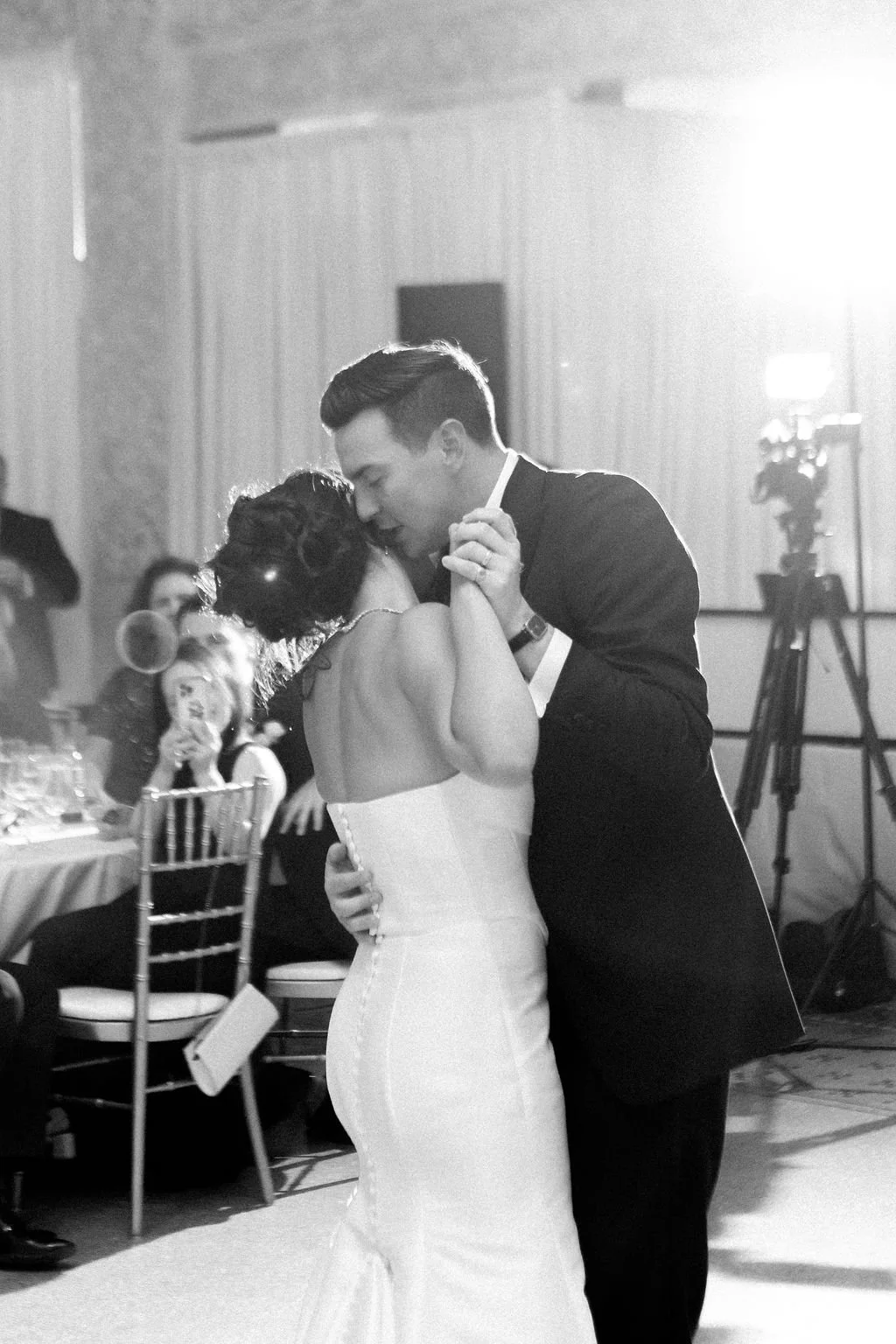Rookery Building wedding photographer