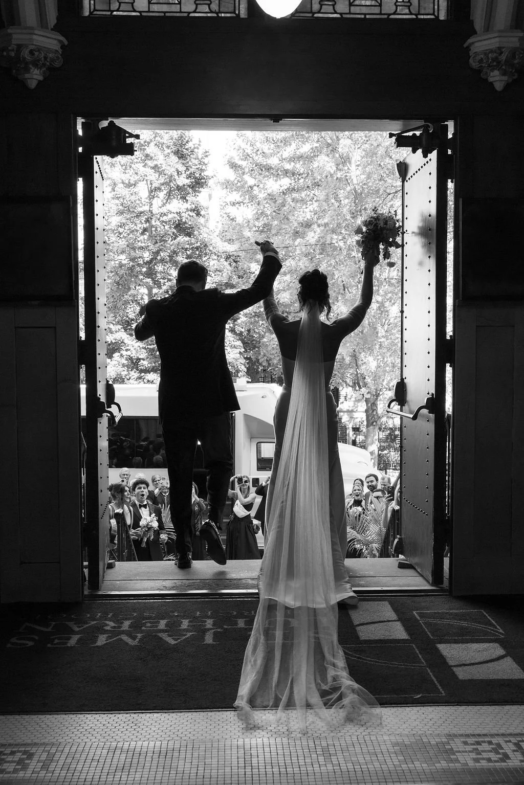Rookery Building wedding photographer