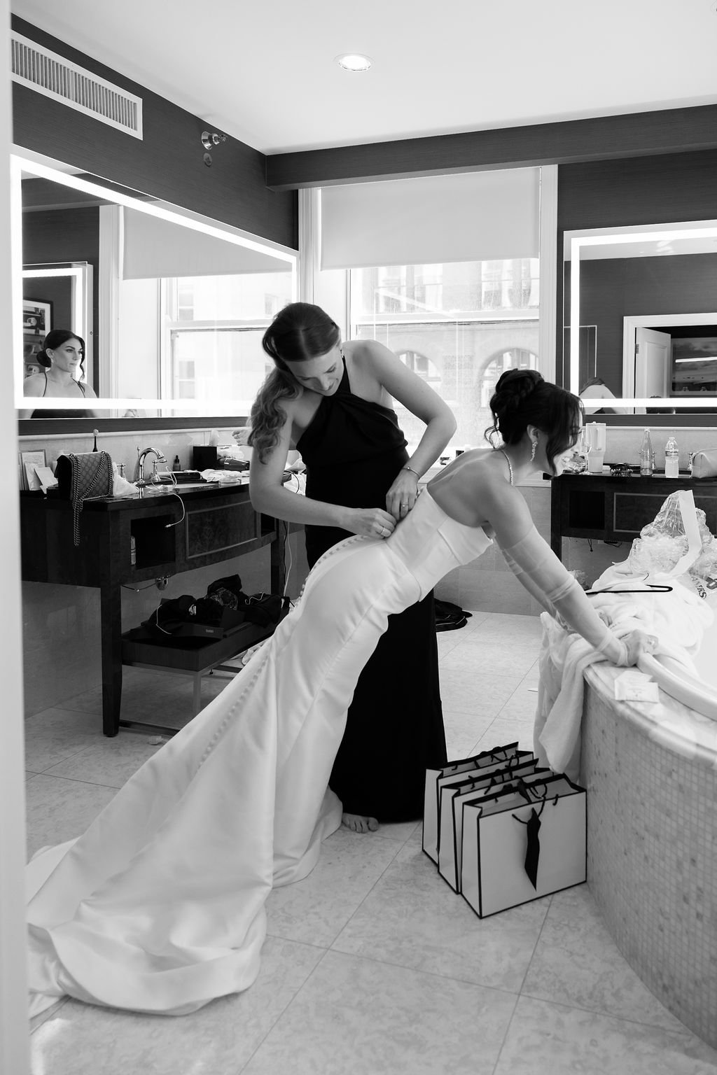 Rookery Building wedding photographer