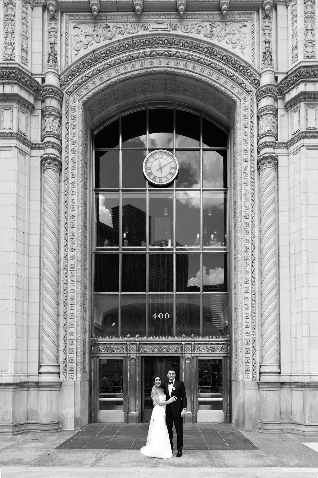 Rookery Building wedding photographer