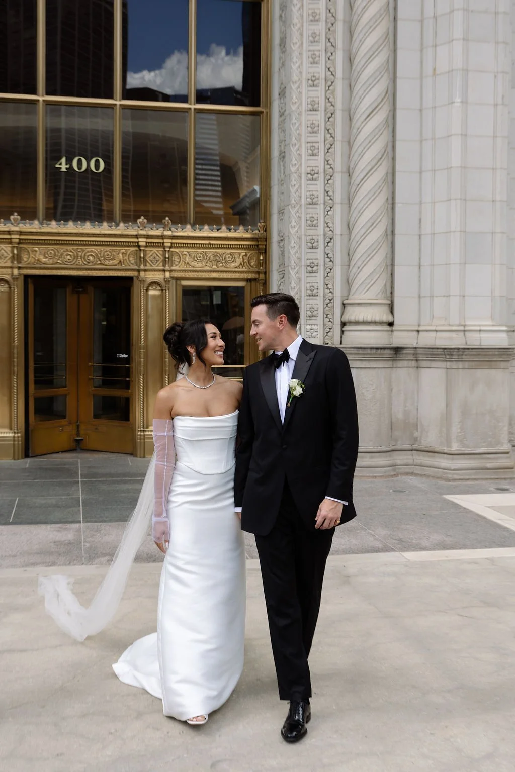 Rookery Building wedding photographer